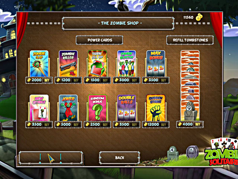 Zombie Solitaire screenshot 3